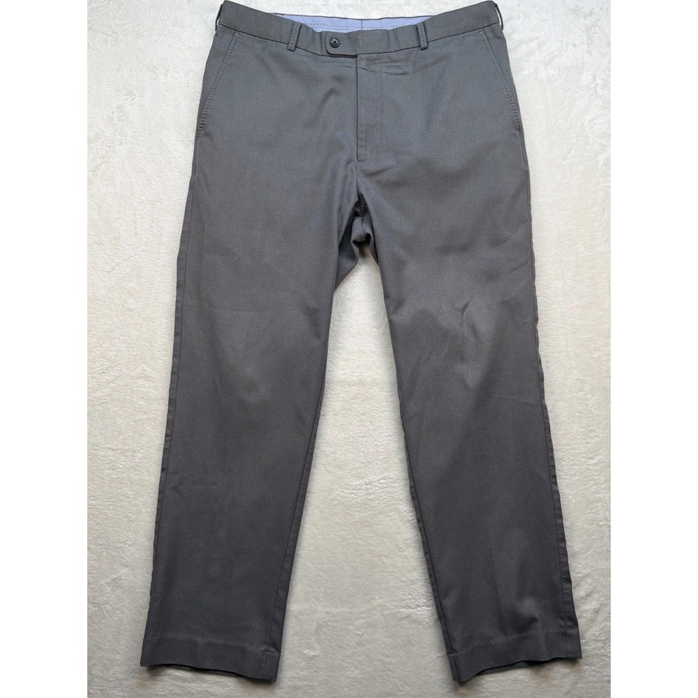 Peter Millar Performance Pants Mens 36x30 Gray Golf Stretch Wicking